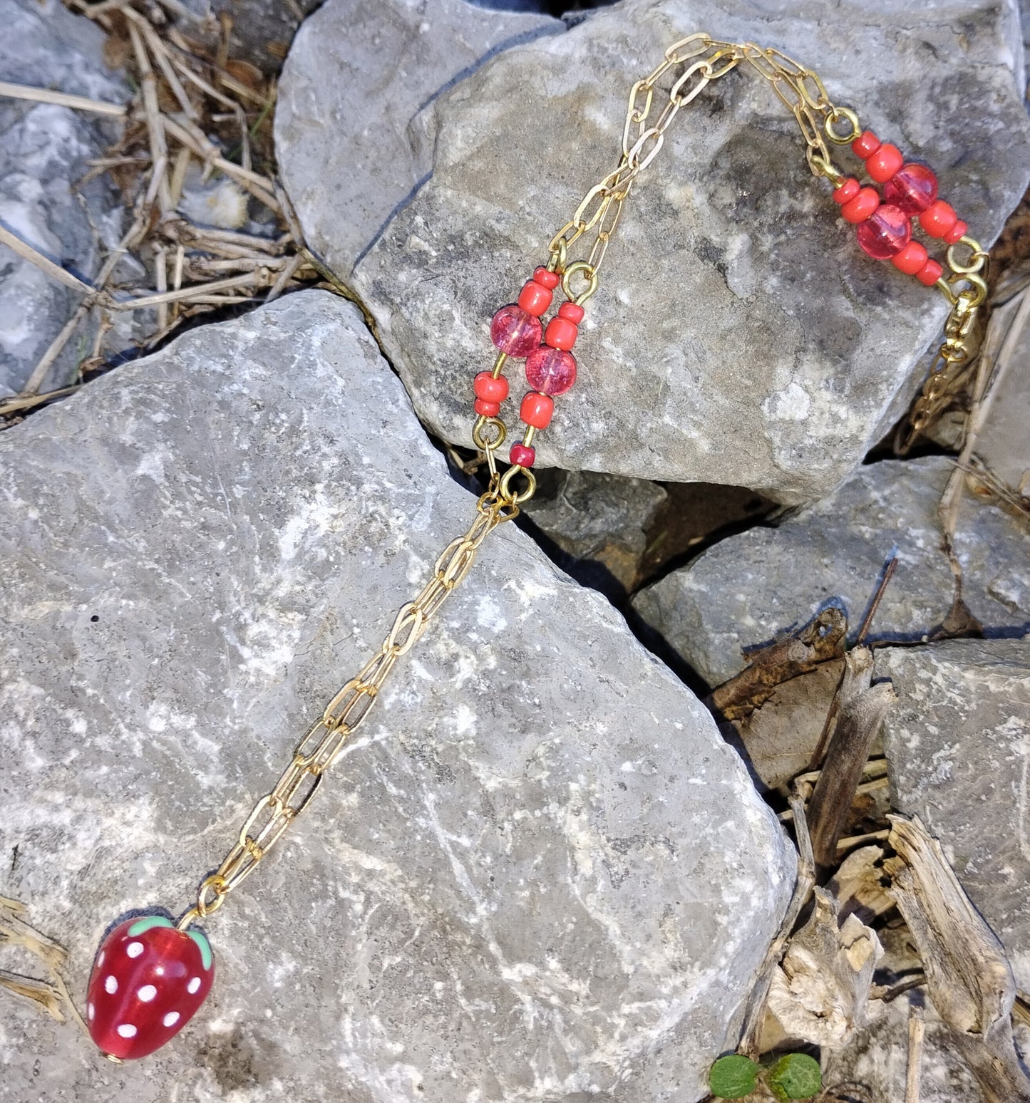 Strawberry Necklace