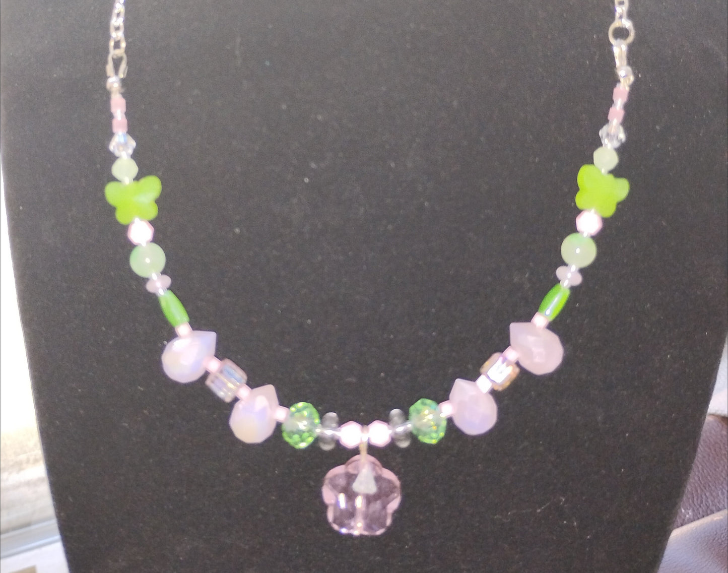 Star and Butterfly necklace