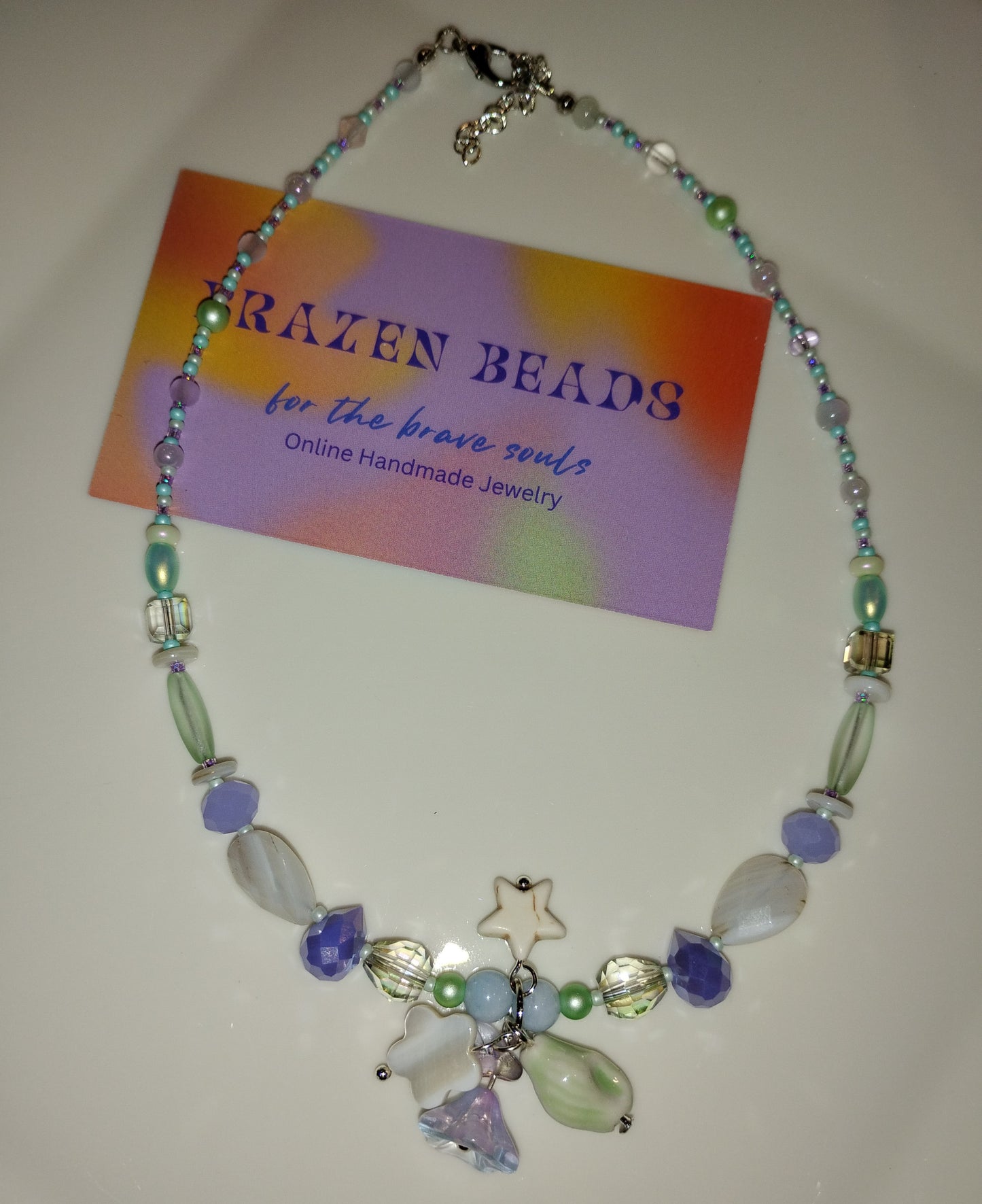 Seashell and Star beaded Necklace