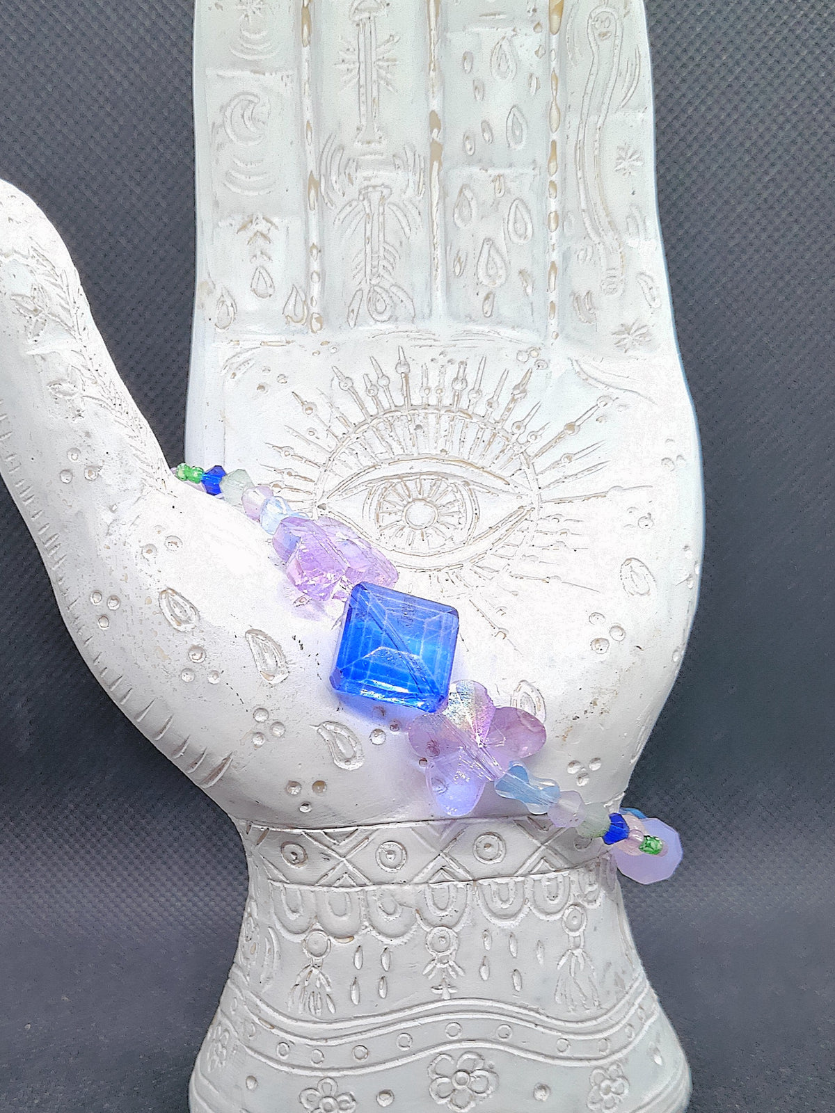 Chunky Dopamine Butterfly Beaded Bracelet