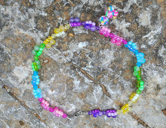 Dopamine Teddy Necklace