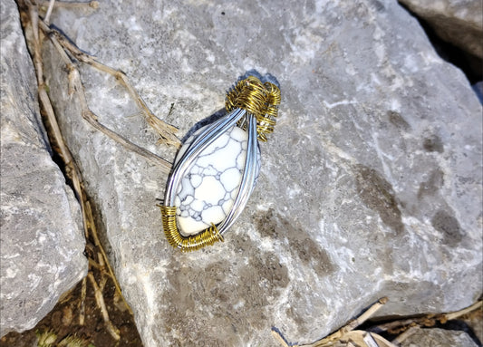 "Toni" 2 tone real gemstone