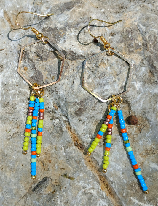 beaded earrings