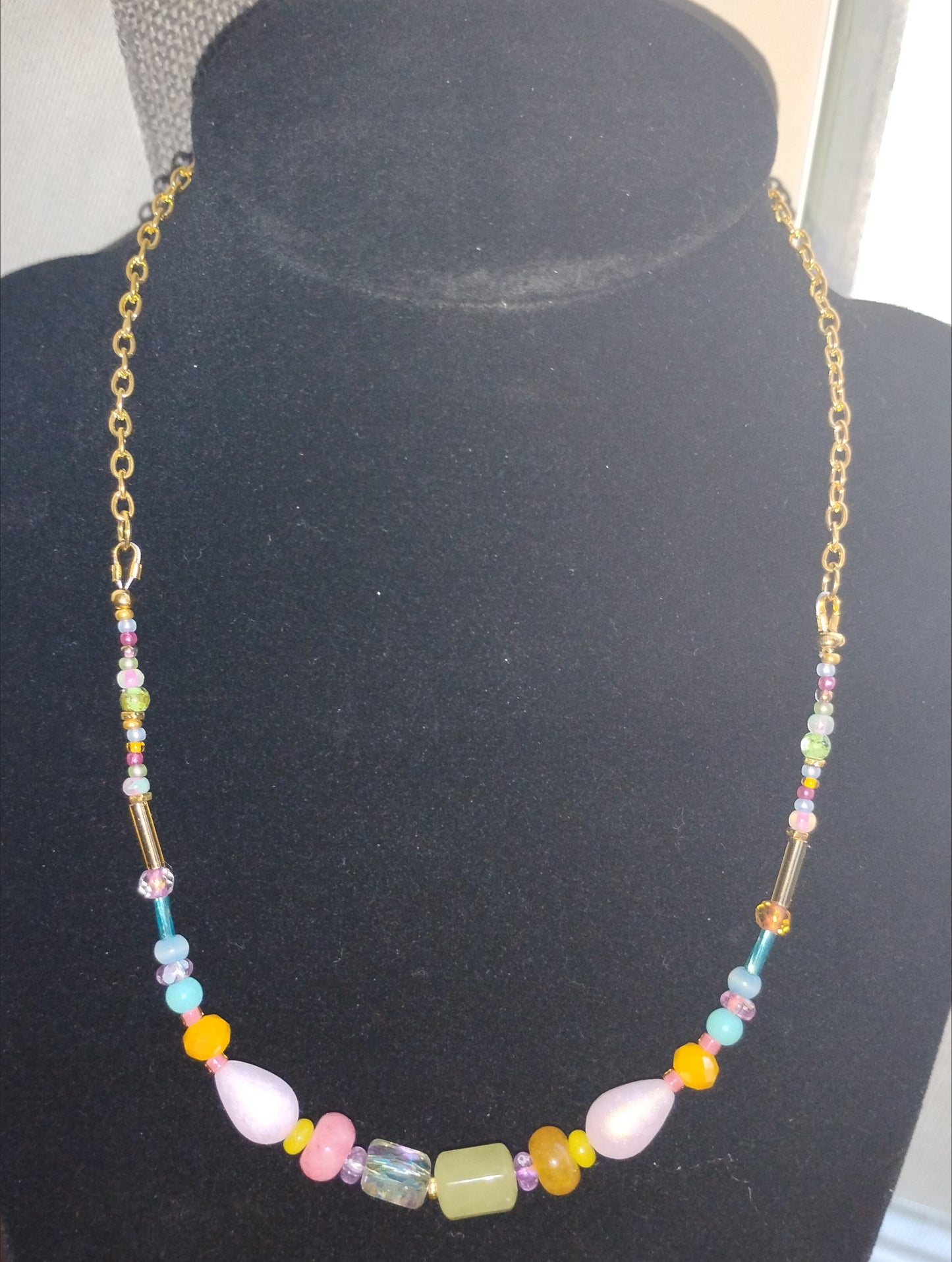 Bohemian Style Beaded Necklace