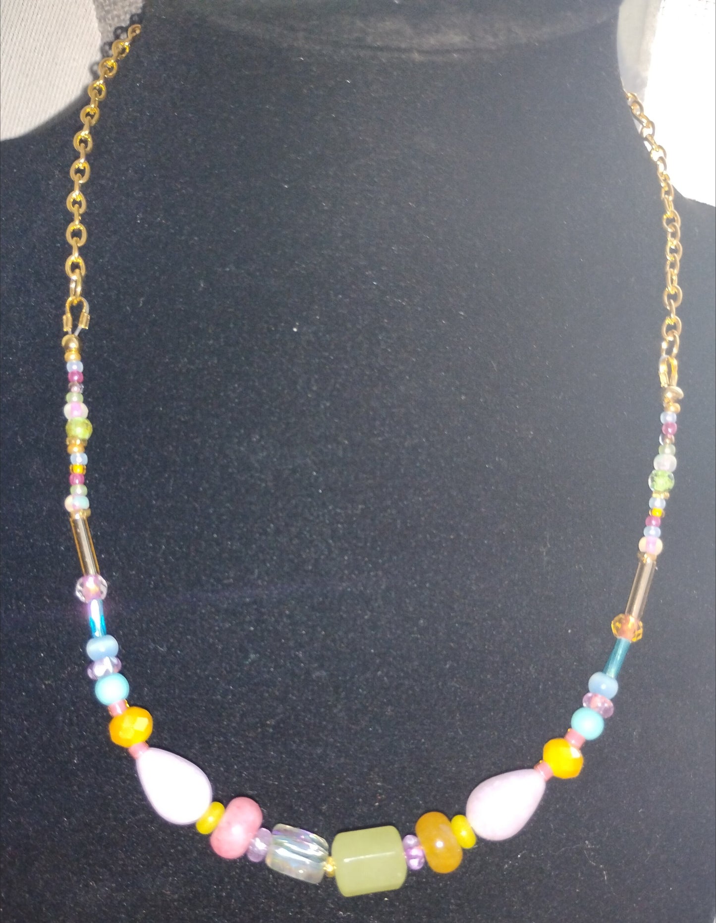 Bohemian Style Beaded Necklace
