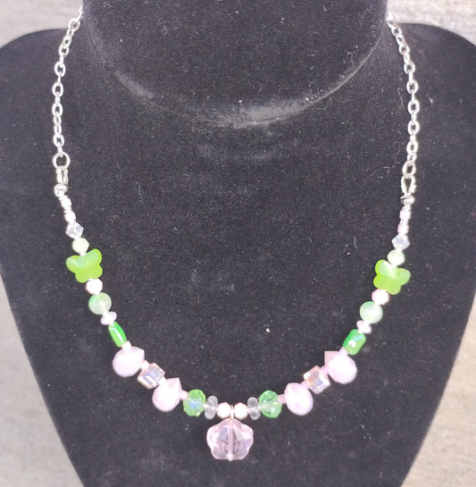 Star and Butterfly necklace