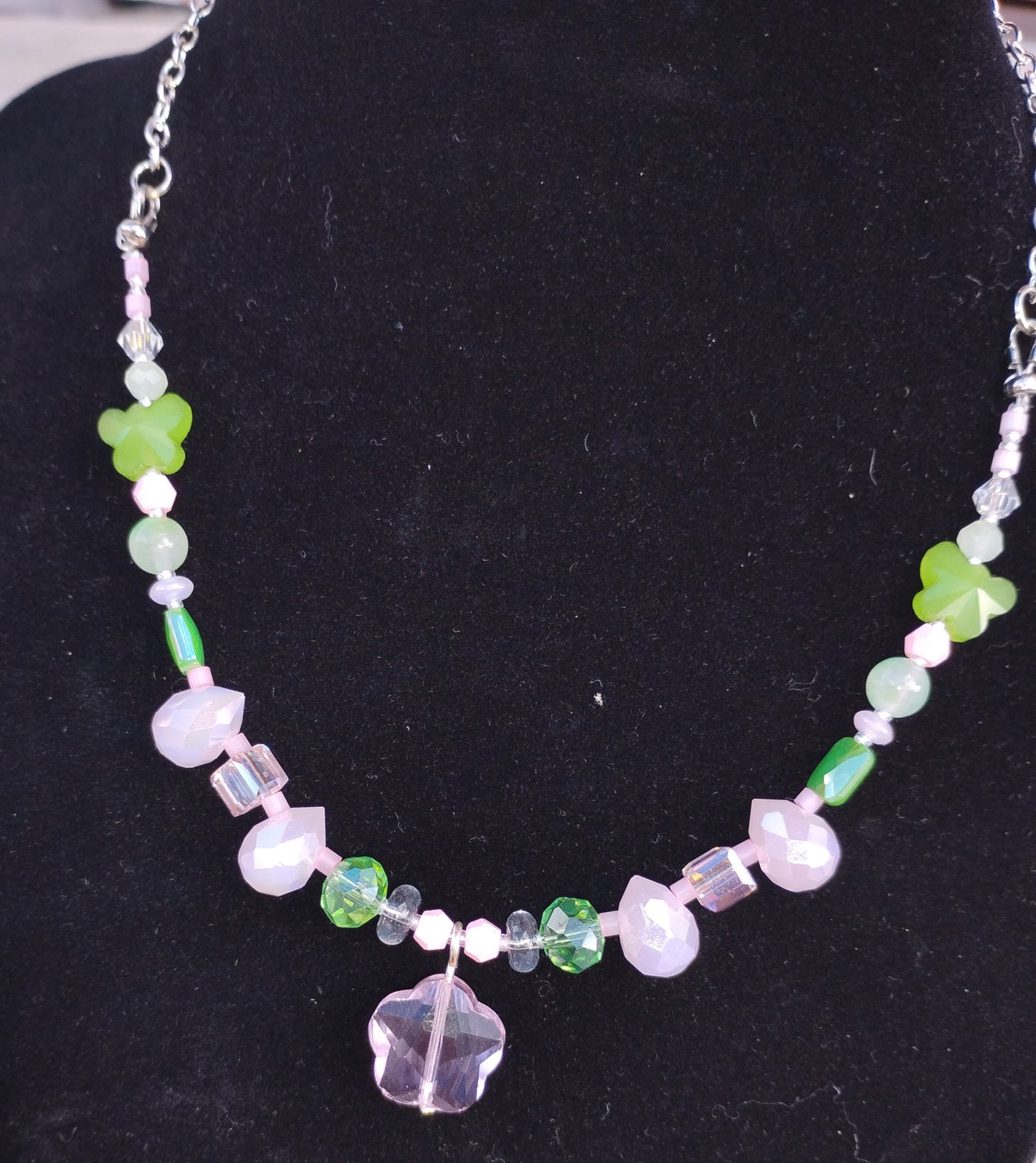 Star and Butterfly necklace